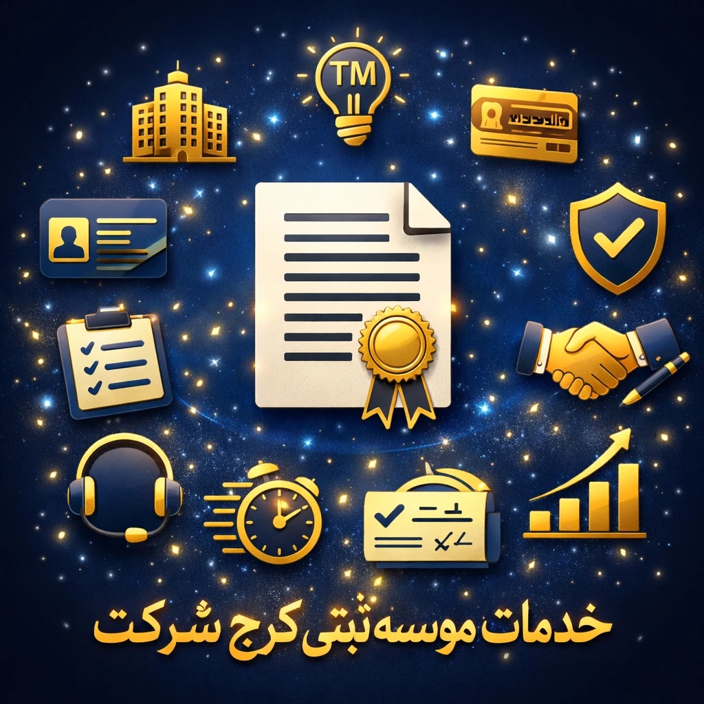 خدمات موسسه ثبت شرکت کرج